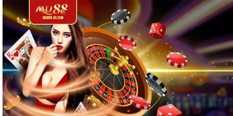 Những trò chơi nổi bật tại sảnh casino MU88