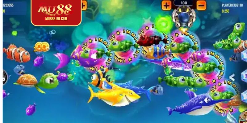 Hệ thống sinh vật xuất hiện trong game săn cá H5