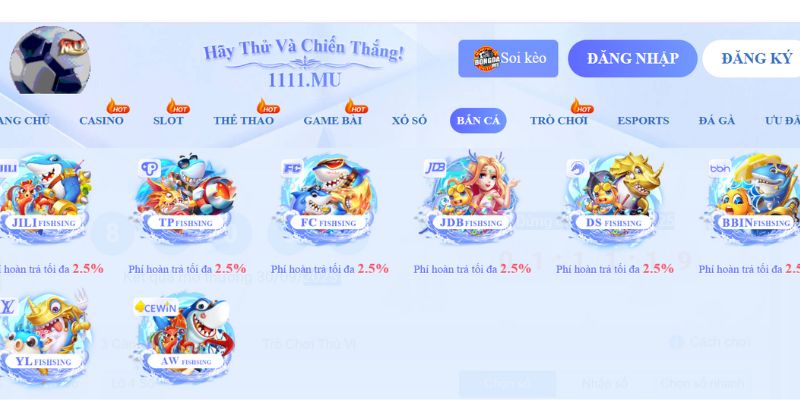 Những thông tin cần biết về sảnh bắn cá