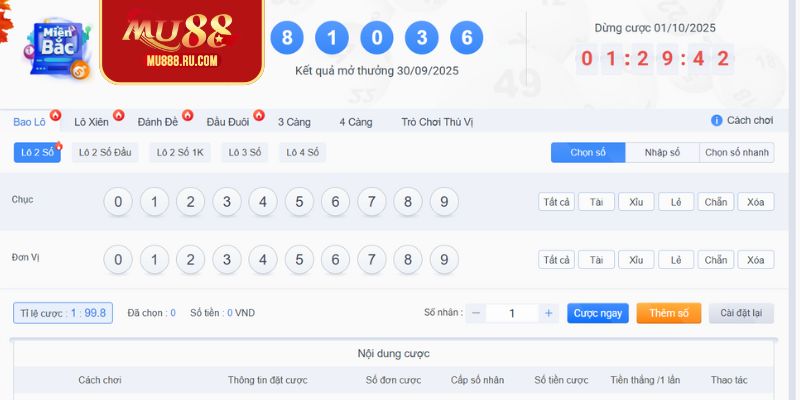 Tại sao lô đề MU88 lại được ưa chuộng?